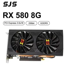 Placa de Video SJS RX 580 8GB 256bit GDDR5