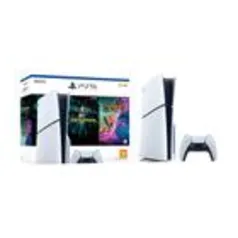 Console Sony PlayStation 5 Slim, Branco + 2 Jogos - 1000038899