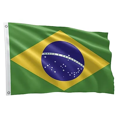 Bandeira Do Brasil 1,50 X 0,90 M - Frete grátis para Prime