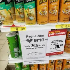 Batata Pringles 30% Volta no Ame