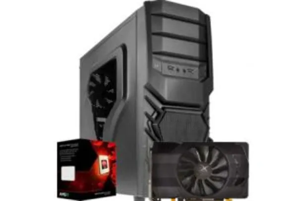 PC Gamer FX 6300 RX 460 - R$1.849