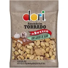 [ 6 Unid ] Amendoim Torrado Boteco Alho Dori 90g