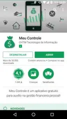 Aplicativo Meu Controle grátis