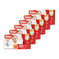 Kit de Fraldas Huggies Hiper Supreme Care M - 480 Unidades