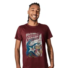 Camiseta Masculina Justice League e outras Camisetas Nerds