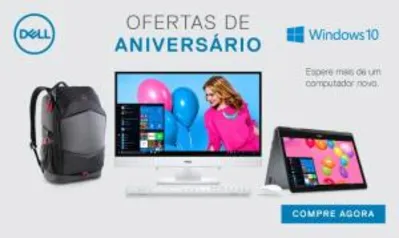 Até 20% off no Aniversário Dell na Amazon