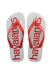 Chinelo Top Logo Mania 2, Havaianas, Adulto Unissex, Vermelho Crush