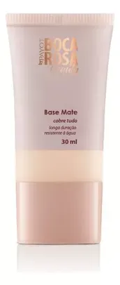 Base de maquiagem líquida Payot Boca Rosa Beauty Beauty Base Mate tom 1-maría  -  30mL 30g