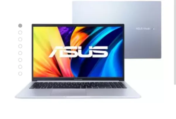  Notebook ASUS Vivobook M1502IA-EJ251W Ryzen 5 4600H 8GB 256GB SSD Windows 11 Home 15,60" Full HD