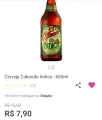 Cerveja Colorado Indica - R$7,90