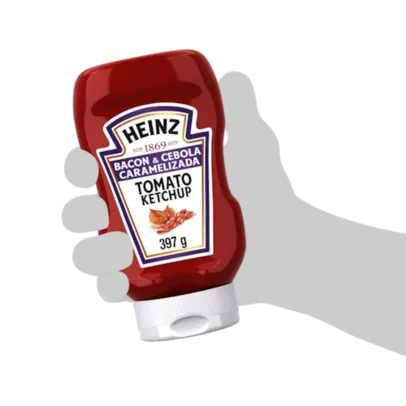 Ketchup Heinz Bacon & Cebola Caramelizada 397g