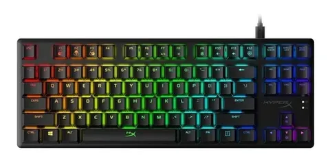 Teclado HyperX Alloy Origins Core QWERTY Switch HyperX Red ABNT2