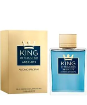 king of seduction absolute antonio banderas eau de toilette - perfume masculino 200ml