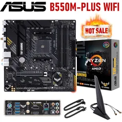 Placa mãe Asus TUF GAMING B550M PLUS (WI FI)