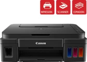 Multifuncional Canon Pixma Maxx G2100 Preta Impressora, Copiadora e Scanner - R$692