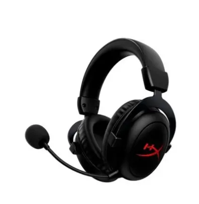 Headset Gamer Sem Fio HyperX Cloud II Core, Drivers 53mm, 2.4GHz, Compatível com PC, Preto - 6Y2G8AA