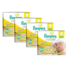 Fraldas Pampers Recém-Nascido RN - 80 Unidades por R$ 40