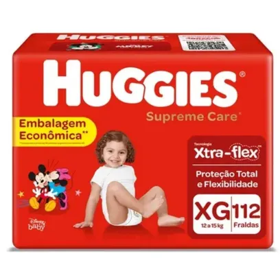 Foto do produto Huggies Supreme Care Fralda XG 112 Unidades