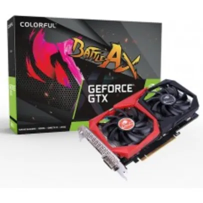 Placa de Vídeo Colorful GeForce GTX 1660 Ti NB 6G-V, 6GB GDDR6, 192Bit