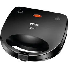 Sanduicheira Mondial Ultra Black, 750W, Chapa Antiaderente - S-13