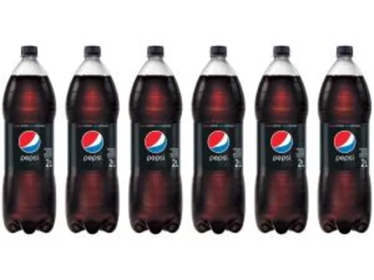 Refrigerante Pepsi (Zero) 2L (Pack c/ 6 Unid) | R$ 23