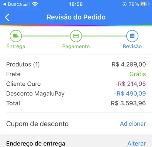 Imagen na descrição da promoção