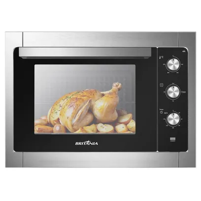 Foto do produto Forno Elétrico De Embutir Britânia BFE47P 47 Litros 220V