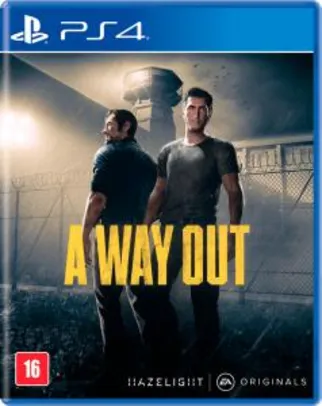Jogo A Way Out - PS4 | R$38
