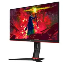 Monitor Gamer 23,8" AOC Hero Widescreen com 100 milhões:1 max de Contraste - 24G2/BK | R$ 1.279