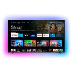 Philips Smart TV 65" Mini LED 4K 120 Hz Ambilight 4, Android TV, HDMI 2.1, Freesync, Dolby, 70 W RMS