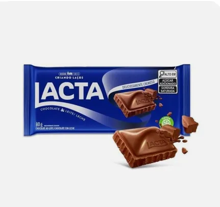 (LEVE 6) Chocolates Lacta Sabores 