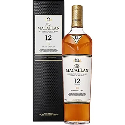 The Macallan Whisky Sherry Oak 12 Anos Single Malt 700ml