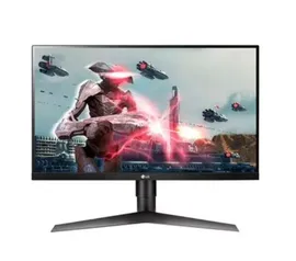 Monitor Gamer LG Ultra Gear 27 Full HD, 144 Hz, 1ms, IPS, HDMI e DisplayPort, sRGB 99%, HDR10, FreeSync, VESA, Altura Ajustável - 27GL650F-B