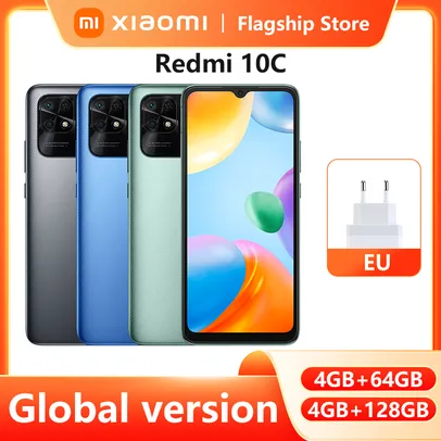 Smartphone Snapdragon Global Version Xiaomi Redmi 10c 4gb 64gb / 4gb