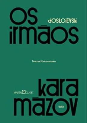 [PRIME] Os irmãos Karamázov - Fiódor Dostoiévski (920 páginas) | R$45
