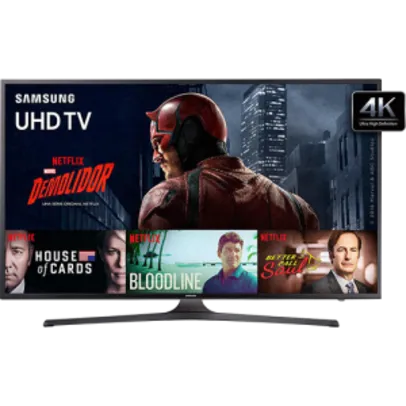 Smart TV Samsung 50p 4K HDR UHD - (CC Sub 1x + AppSub + Cupom) - R$2.393