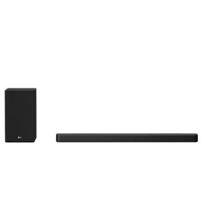 Soundbar LG SN8YG - 440W, 3.1.2 Ch, Google Assistente, Dolby Atmos, Bluetooth | R$2300