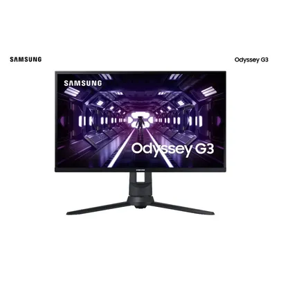 Monitor Gamer Samsung Odyssey 24&quot; Fhd 144 Hz Hdmi DP VGA Freesync Preto