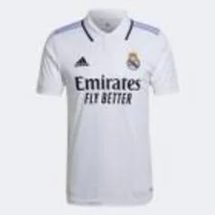 Camisa Real Madrid Home 22/23 s/n Torcedor Adidas Masculina