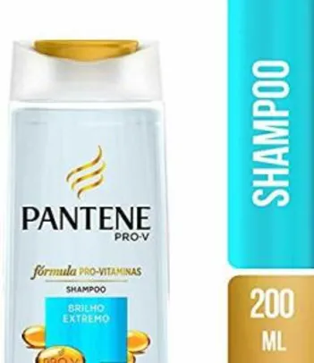Shampoo Pantene Brilho Extremo, 200ml