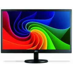 Monitor 21,5 led - aoc - 200 cd/m2 de brilho - full hd - e2270swn - R$597,70