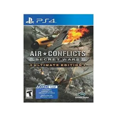 AIR CONFLICTS SECRET WARS ULTIMATE EDITION - PS4 - R$59,99