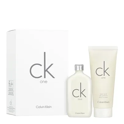 Calvin Klein CK One Coffret Eau De Toilette Unisex 50ml, Shower Gel 100ml.