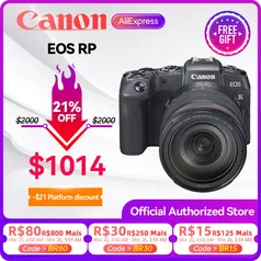 Câmera Canon EOS RP câmera profissional 4k 26.2mp
