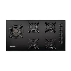 Cooktop 5 bocas Brastemp com quadrichama e acendimento automático - BDD85AE • BIVOLT