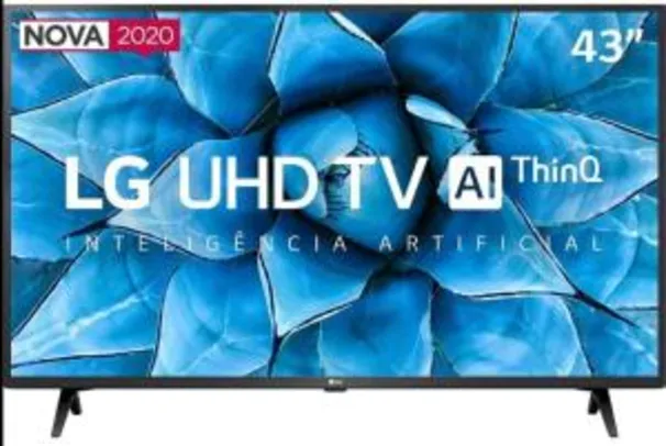 Smart TV 43'' LG 43UN7300 Ultra HD 4K | R$1570