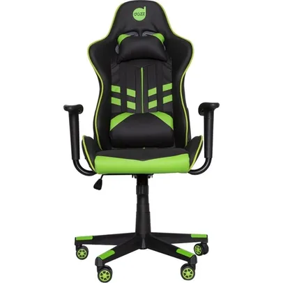 [APP/AME R$556] Cadeira Gamer Prime-X Preto/Verde - Dazz