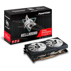 (AME R$3.883)Placa de Vídeo PowerColor Hellhound Radeon RX 6600 XT 8GB