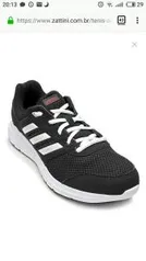 Tênis Adidas Duramo Lite 2 Feminino - Preto e Branco - R$100