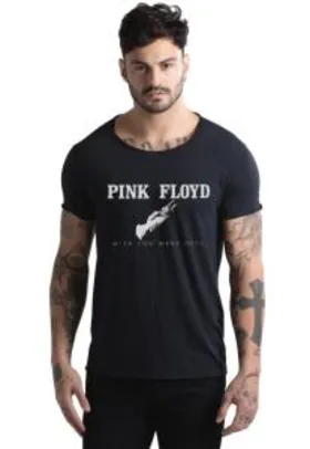 Camiseta Corte a Fio Joss Pink Floyd Wish | R$40